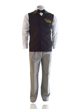 uniforme de meseros modelo Capitán