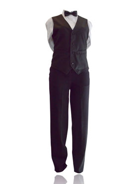 uniforme de meseros modelo Garzón