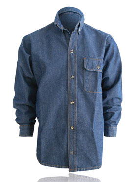 Camisa mezclilla modelo Dallas