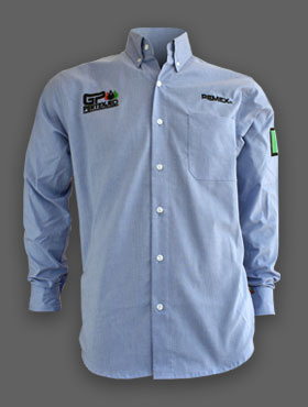 Camisa Administrativo azul