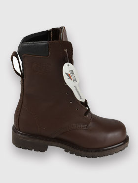 Bota dieléctrica café