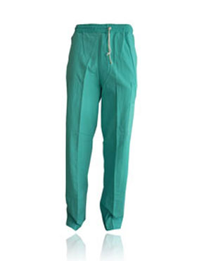pantalón tipo pijama para médico
